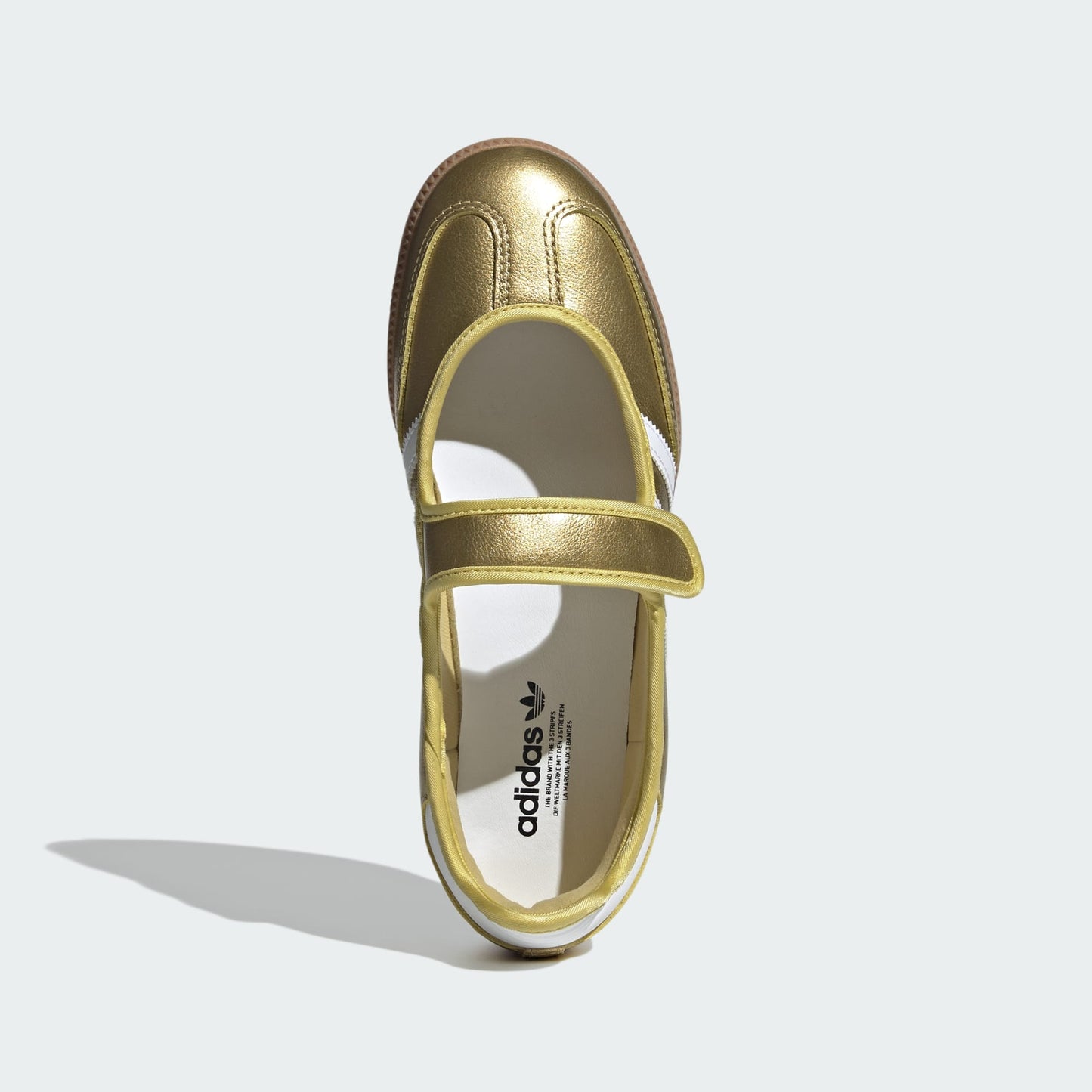 [IH6599] Women's adidas Samba Jane 'Gold Metallic White'