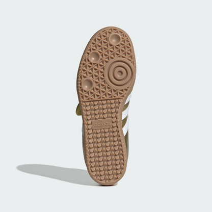 [IH6599] Women's adidas Samba Jane 'Gold Metallic White'