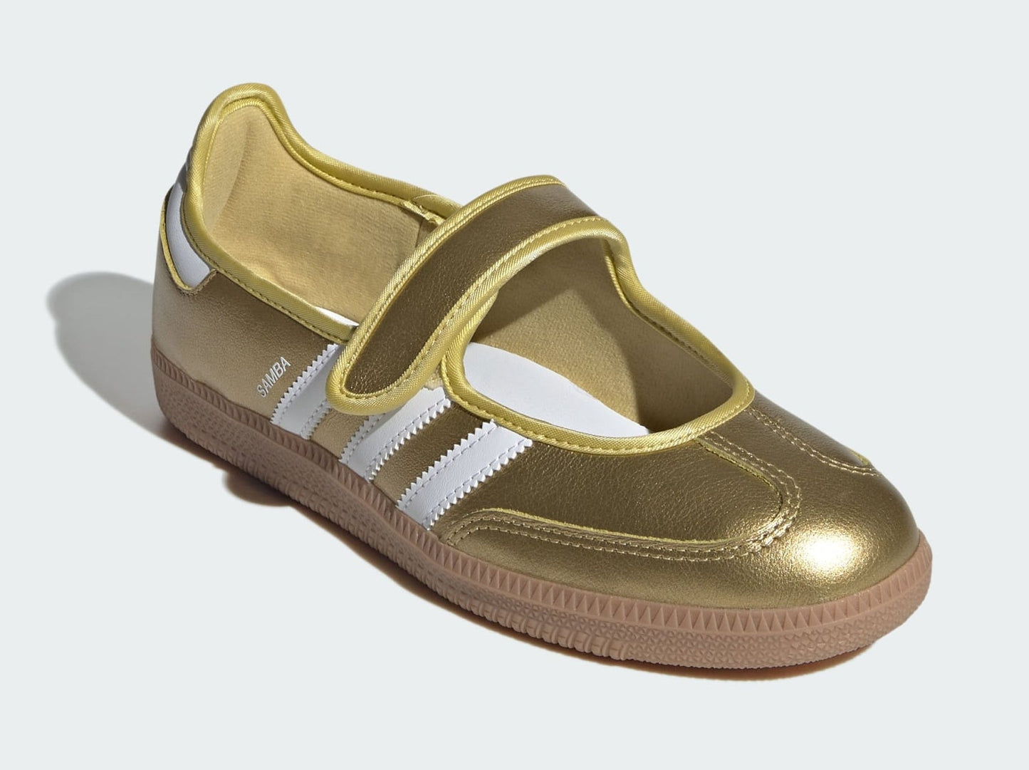 [IH6599] Women's adidas Samba Jane 'Gold Metallic White'