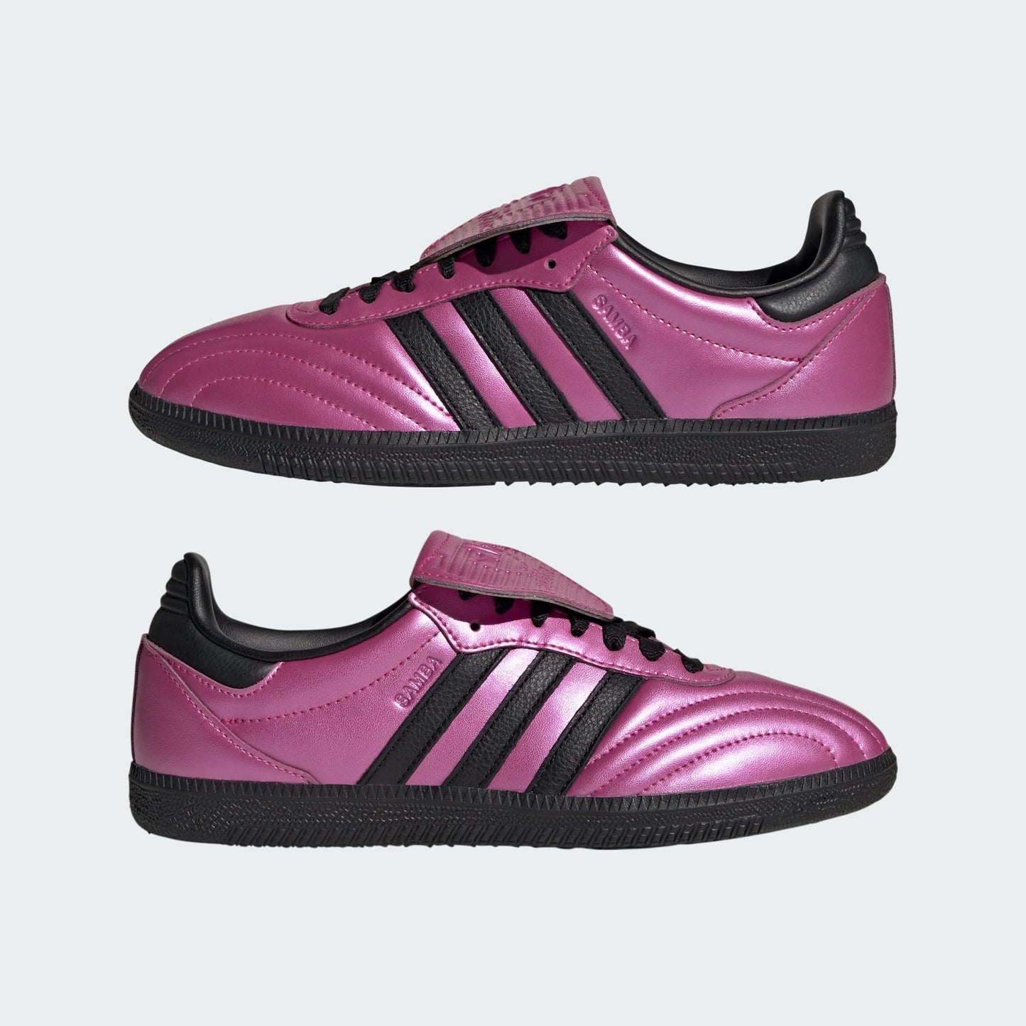 adidas Women's Samba Lt Long Tongue 'Metallic Fuchsia' Sneakers