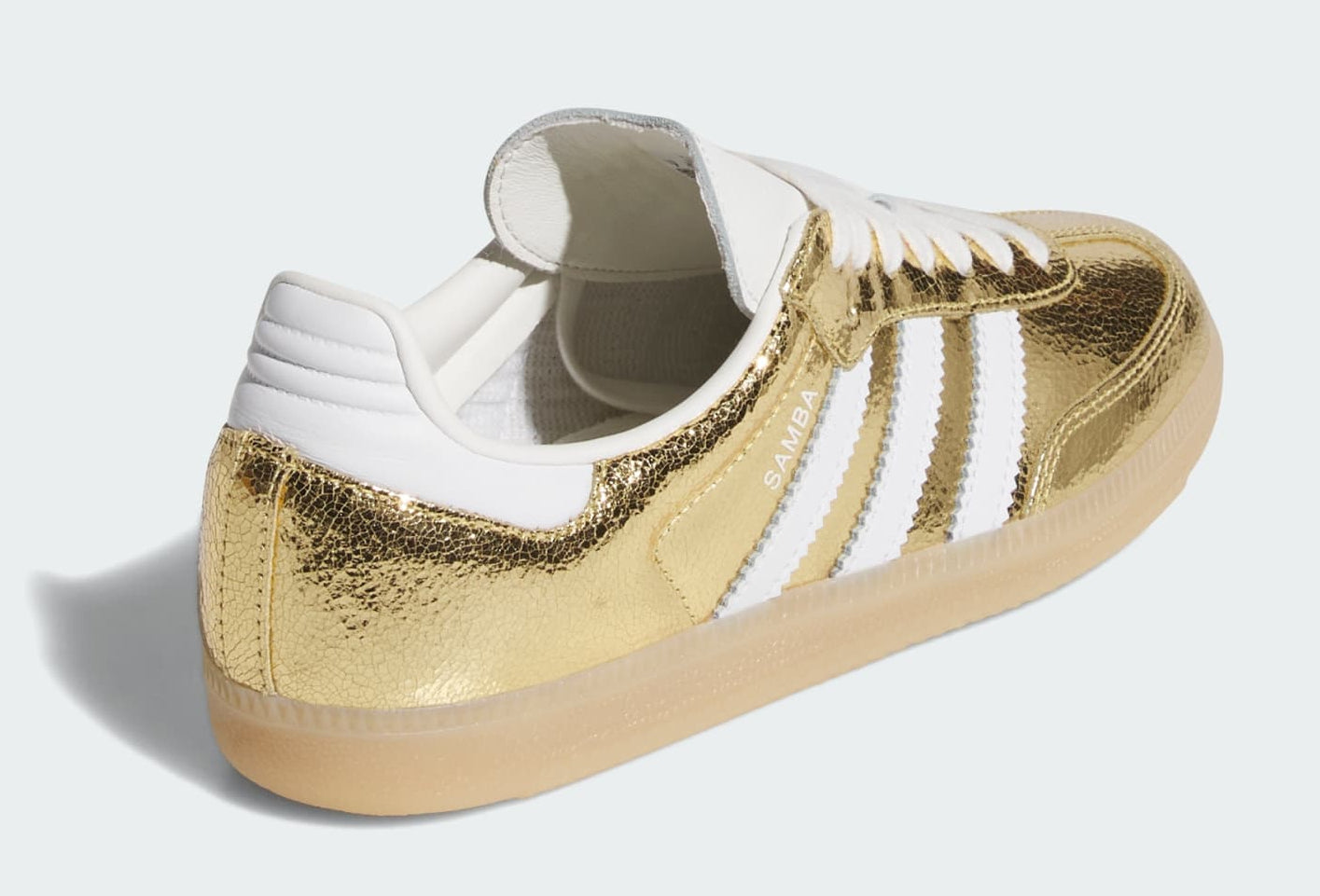 Women's adidas Samba Og 'Gold Metallic Cracked Leather'