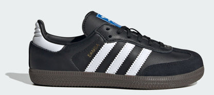 adidas Preschool Samba Og 'Core Black Cloud White Gum' Sneakers