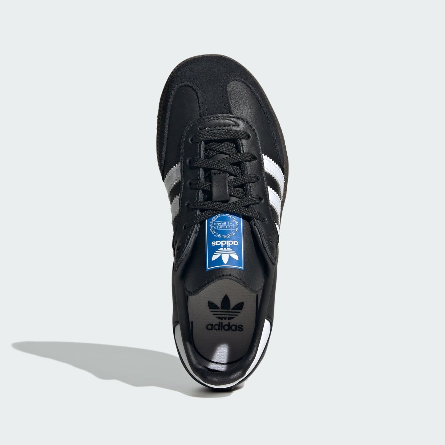 adidas Preschool Samba Og 'Core Black Cloud White Gum' Sneakers