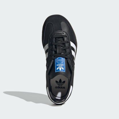adidas Preschool Samba Og 'Core Black Cloud White Gum' Sneakers