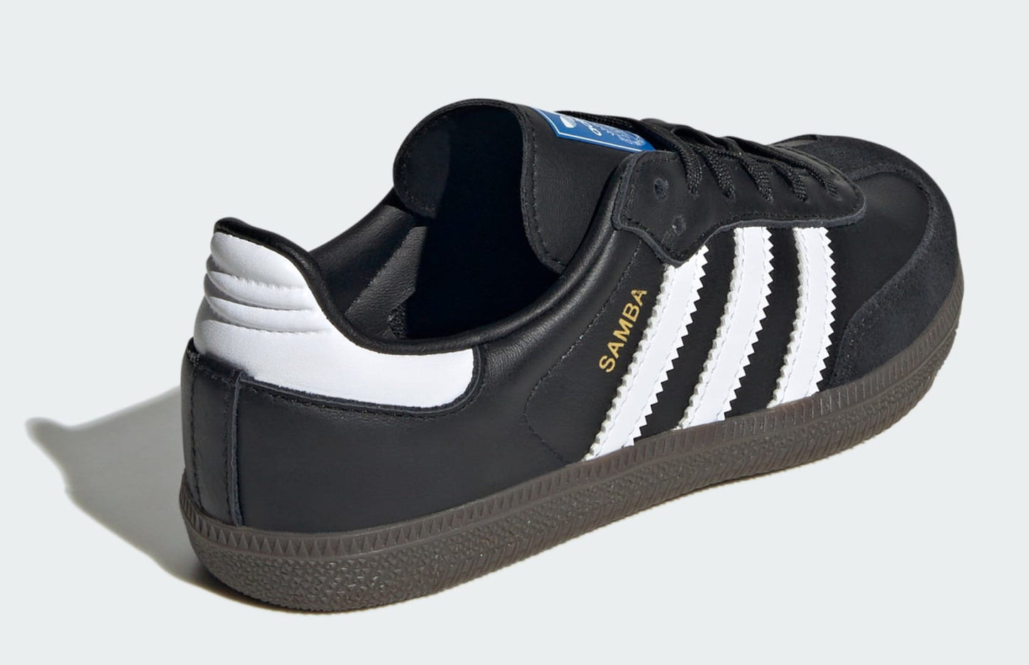 adidas Preschool Samba Og 'Core Black Cloud White Gum' Sneakers