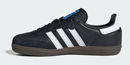 adidas Preschool Samba Og 'Core Black Cloud White Gum' Sneakers