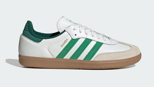 adidas Men's Samba Og 'White Green Collegiate Green'