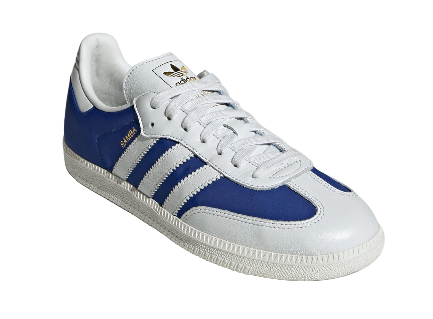 Crystal White / Royal Blue-