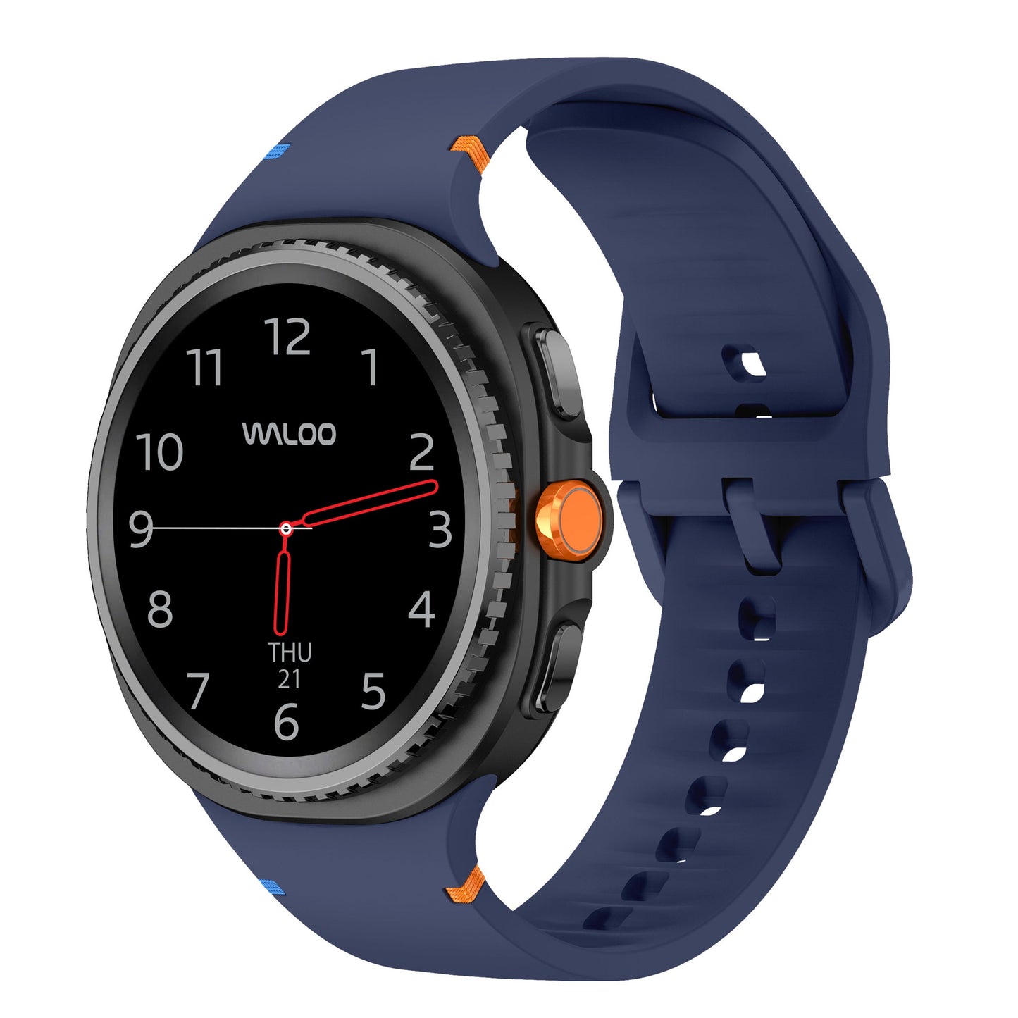Waloo Silicone Sport Band For Samsung Galaxy Watch 8/Watch 8 Classic