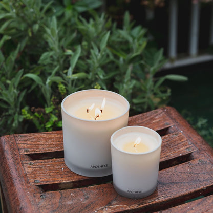 APOTHEKE Santal Rock Rose 3-Wick Candle