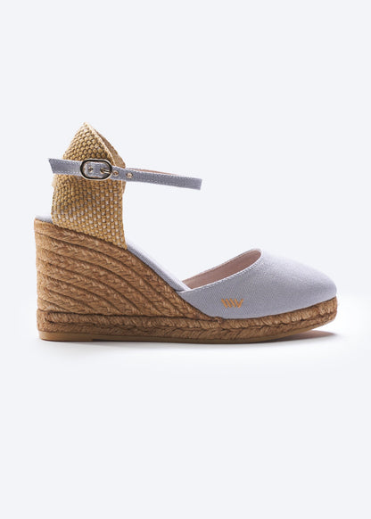 Satuna Canvas Espadrille Wedges by Viscata