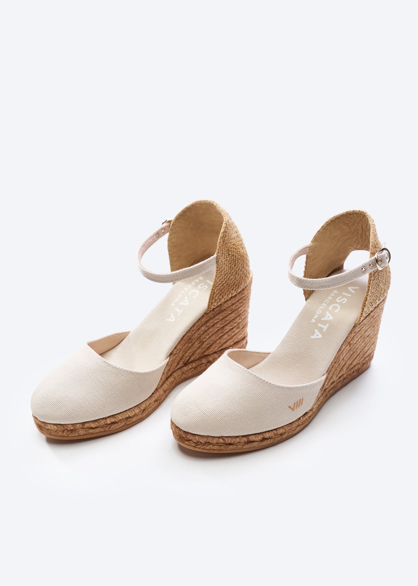 Satuna Canvas Espadrille Wedges by Viscata