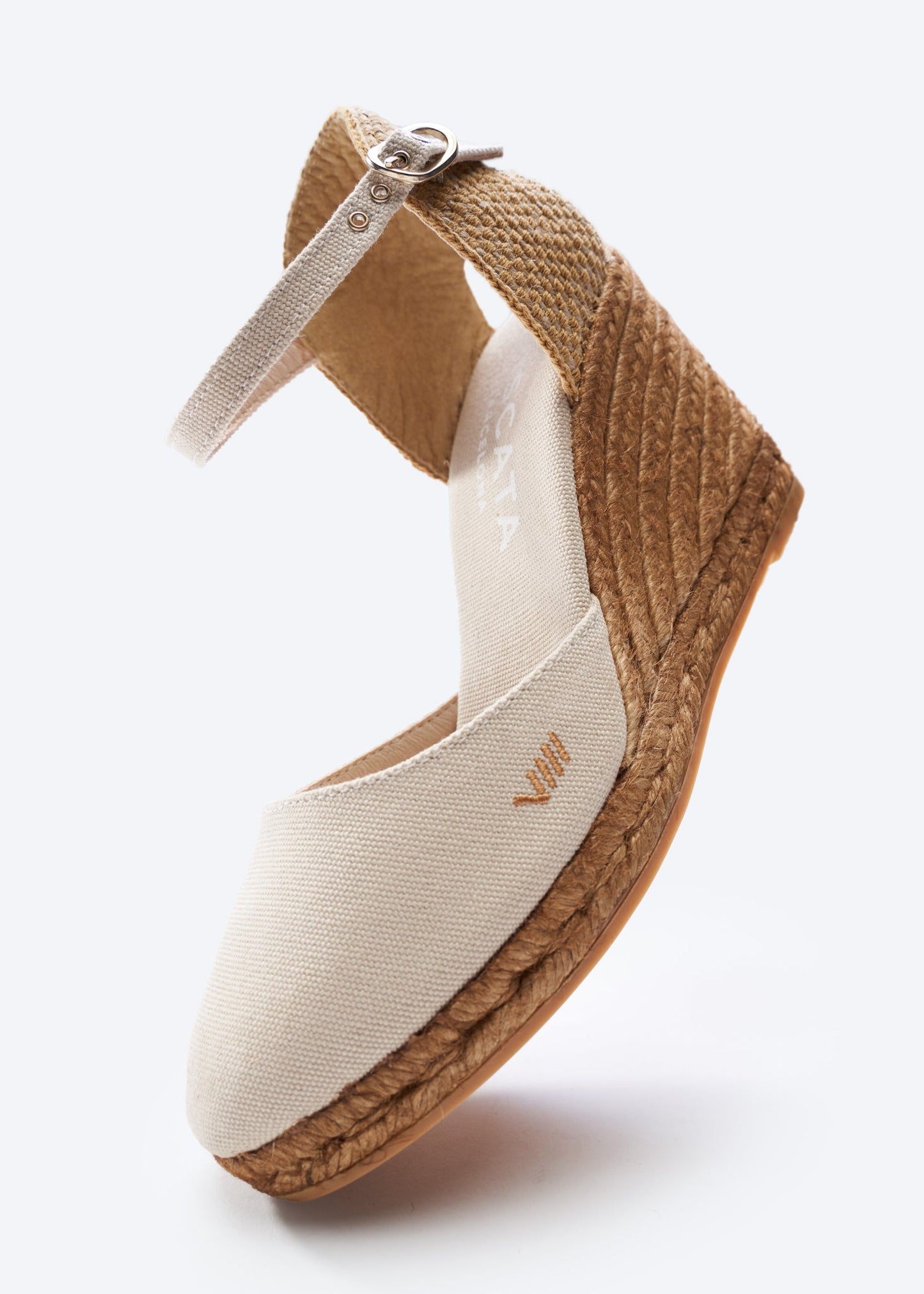 Satuna Canvas Espadrille Wedges by Viscata