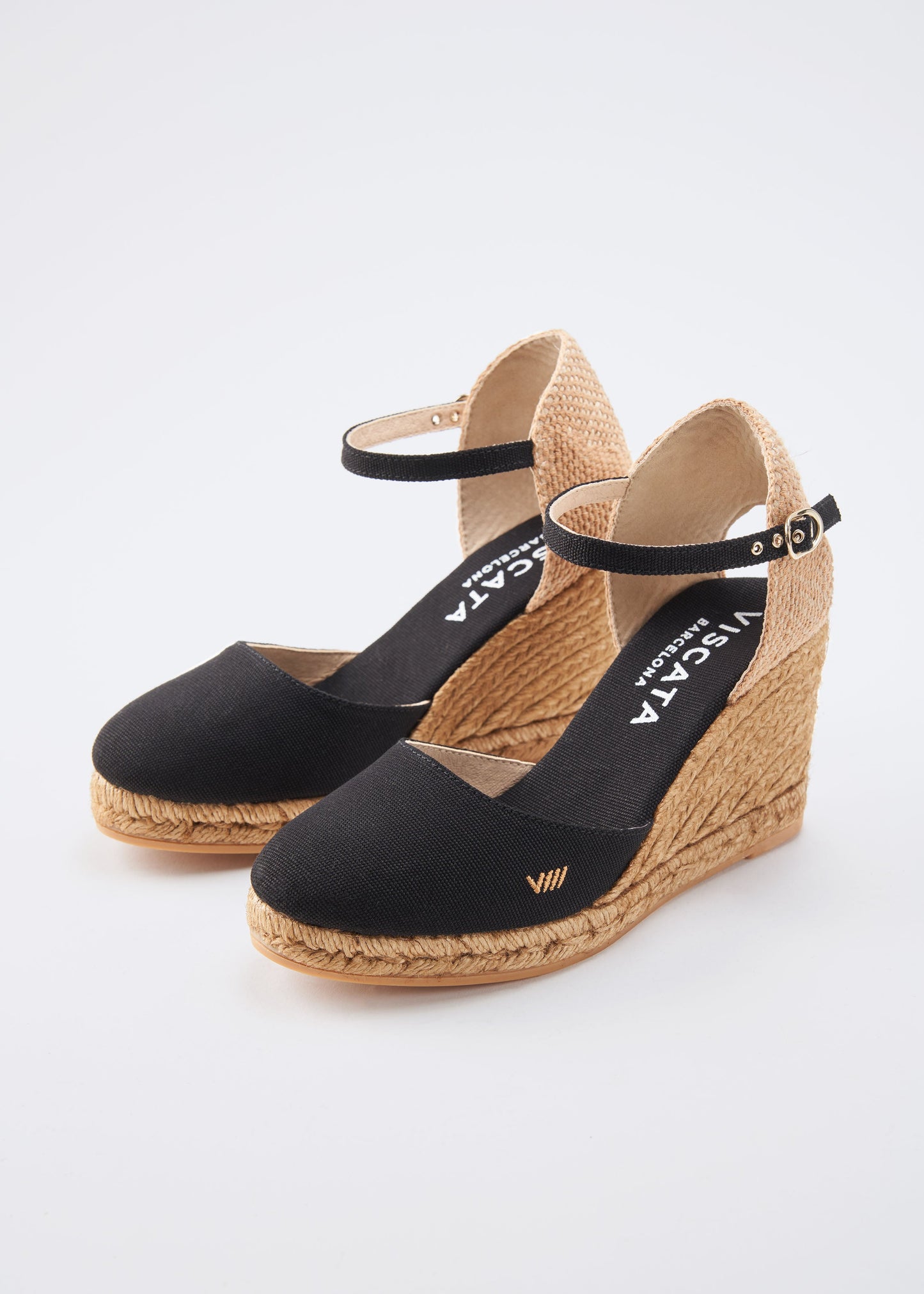 Satuna Canvas Espadrille Wedges by Viscata