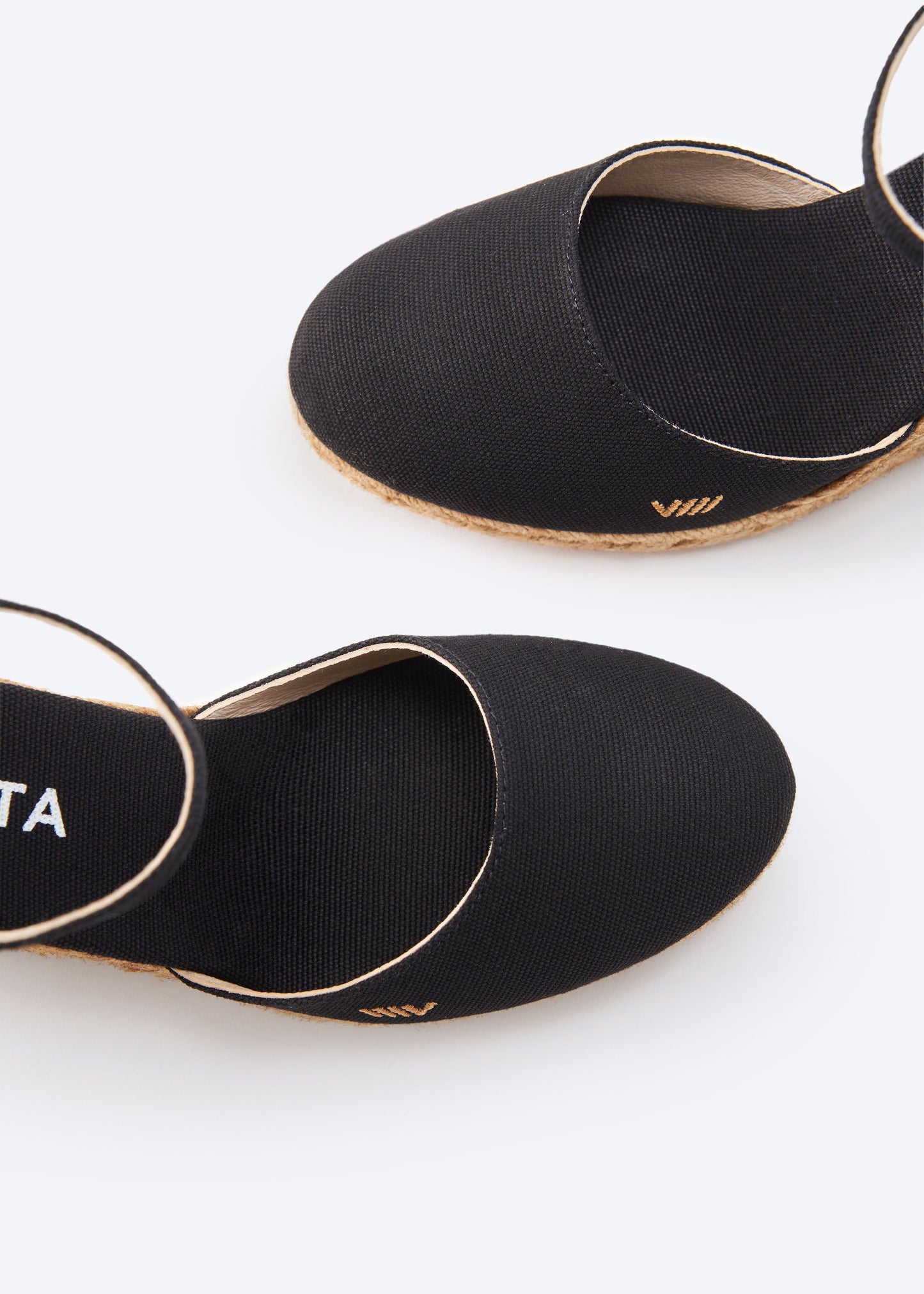 Satuna Canvas Espadrille Wedges by Viscata