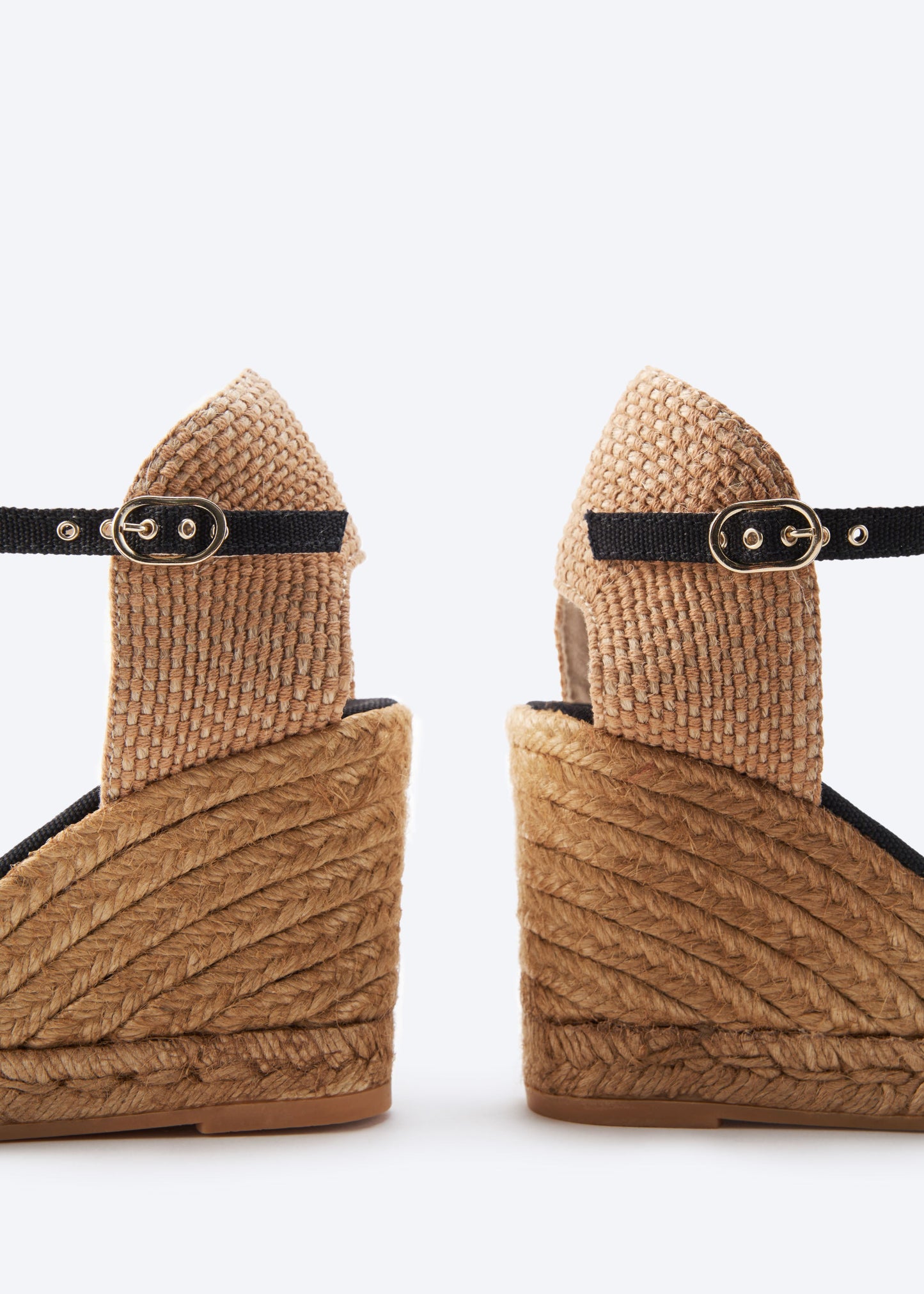 Satuna Canvas Espadrille Wedges by Viscata
