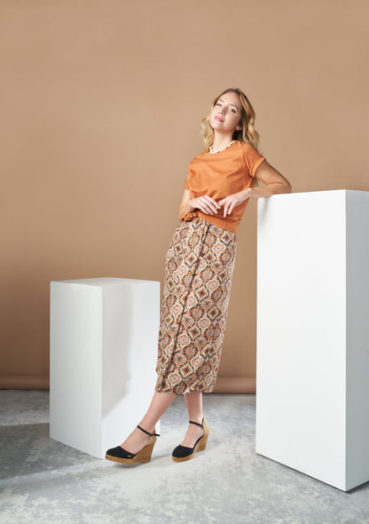 Satuna Canvas Espadrille Wedges by Viscata
