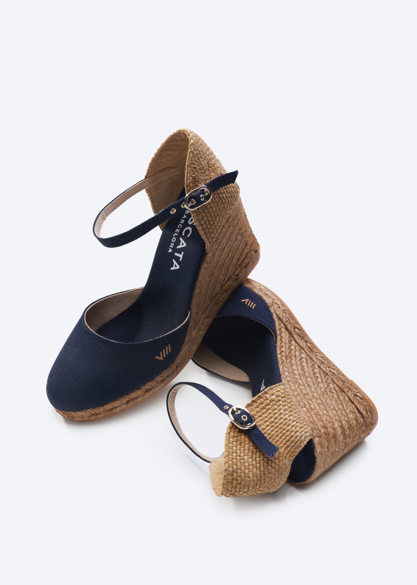 Satuna Canvas Espadrille Wedges by Viscata