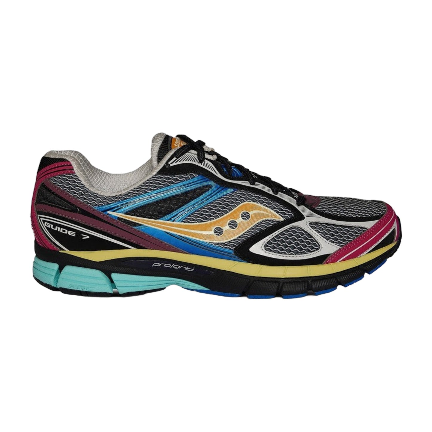 Saucony Mens Guide 7 Black/Multi