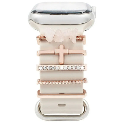 Decorative Metal Charms For Apple Watch Bands