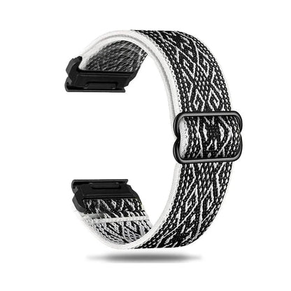 Garmin Elastic Nylon Watch Band - Woven QuickFit Strap