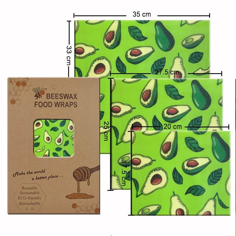 Eco-Friendly Reusable Food Wraps