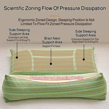 Cervical Protection Buckwheat Pillow – Ergonomic Neck Support