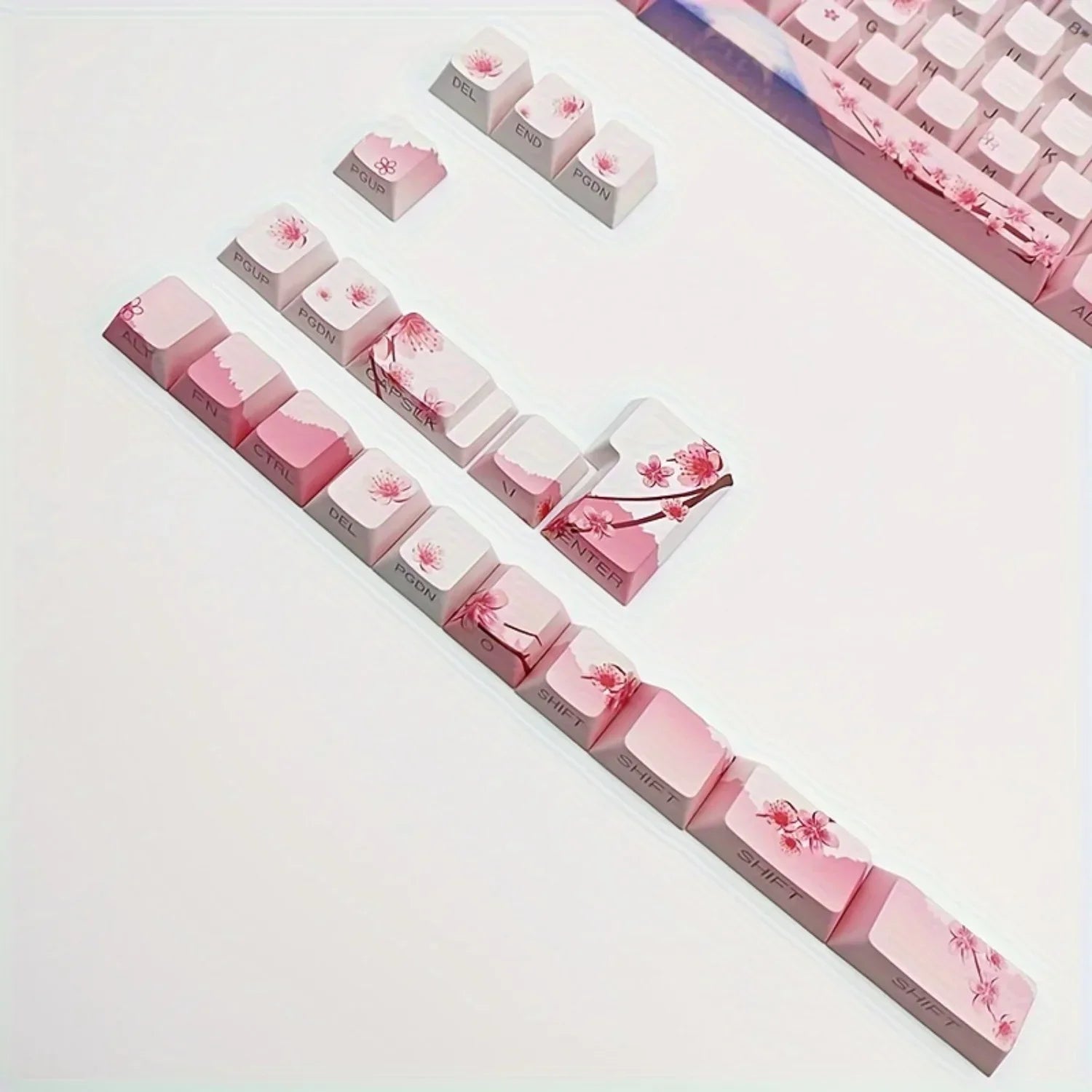 Cherry Blossom Keyboard Keycaps-
