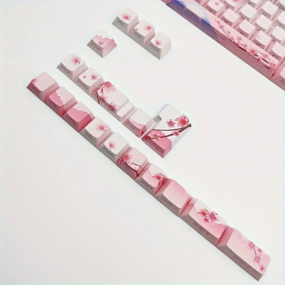 Cherry Blossom Keyboard Keycaps-