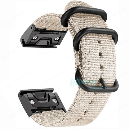 Garmin Canvas Nylon Strap - Durable, Lightweight, Versatile