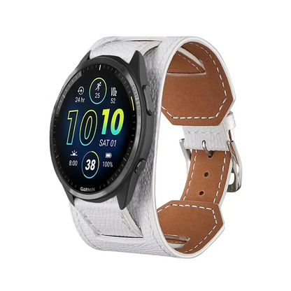 Garmin Leather Watch Band - Classic Strap