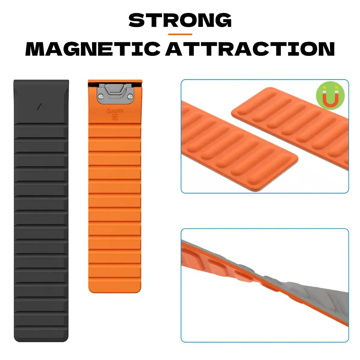 Garmin QuickFit Magnetic Silicone Wrap Band