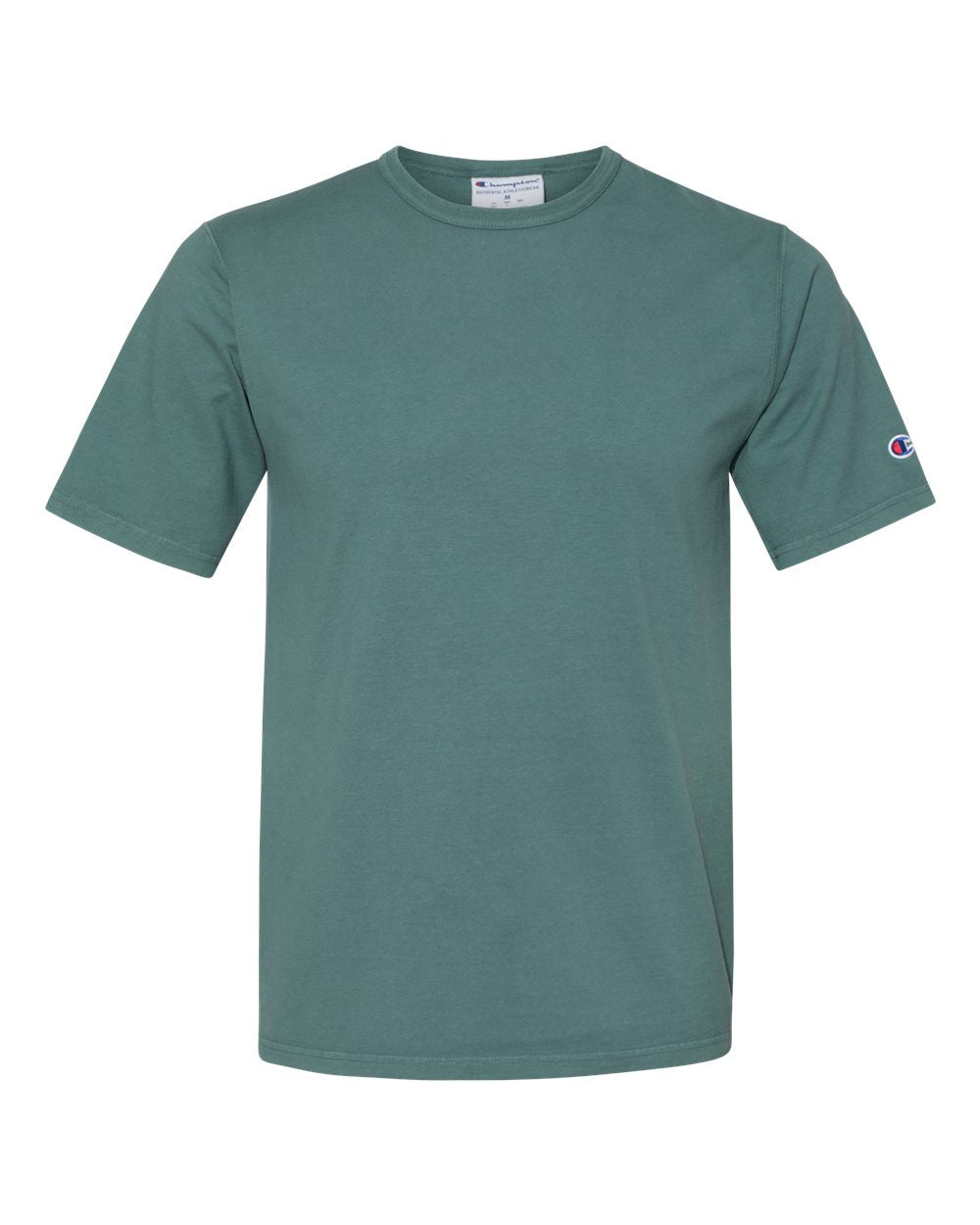 Champion C Life Heritage C Logo Men's T-Shirt — Green (JOL)