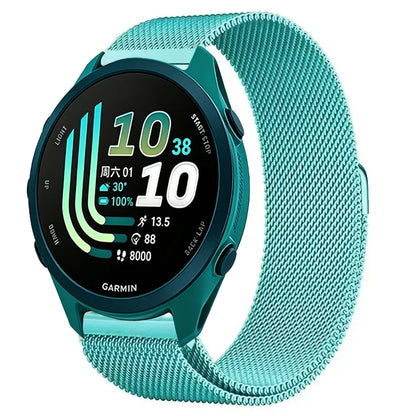 Garmin Milanese Smartwatch Band - Magnetic Metal Strap