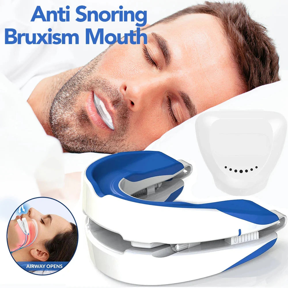 Anti-Snoring Mouthpiece – Adjustable Night Mouth Guard for Snoring
