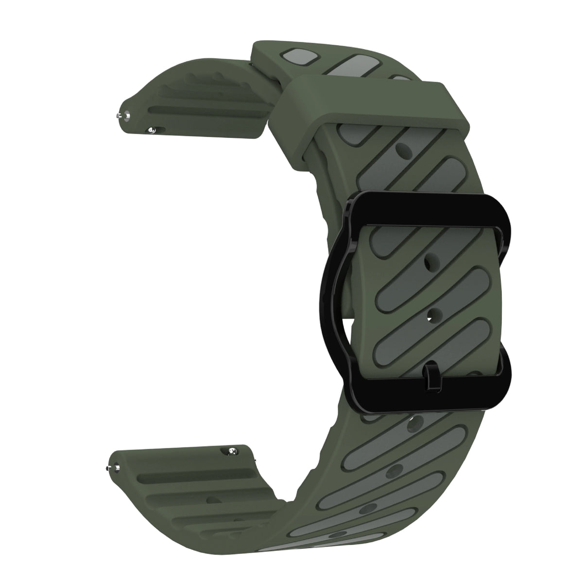 Garmin Silicone Watch Band - Two-Tone Quick Release Strap