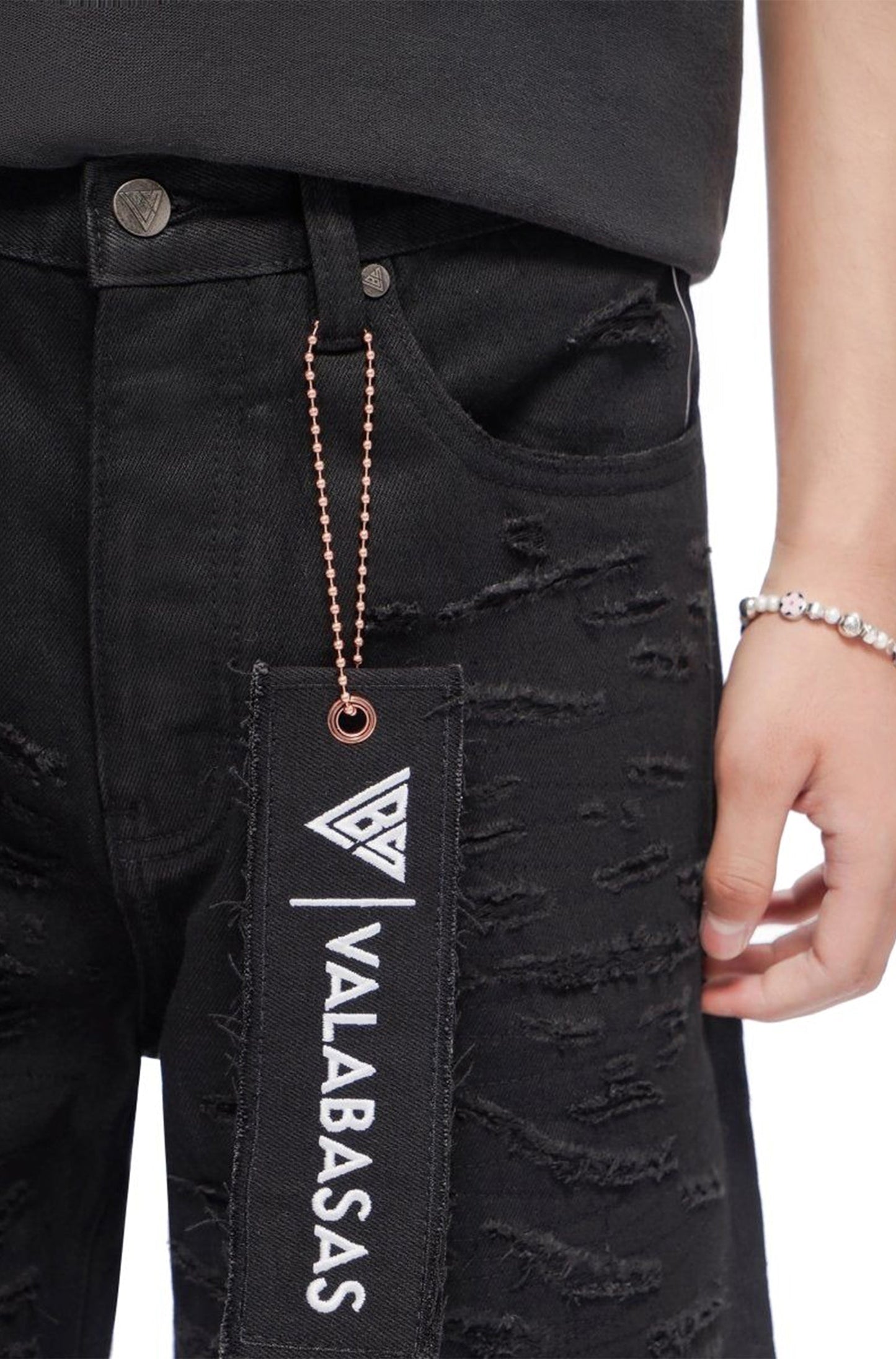 Valabasas Scrape Shorts - Jet Black