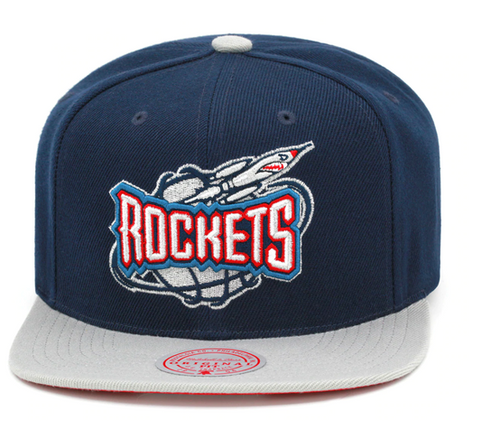 Men's Mitchell & Ness NBA Reload 2.0 Snapback Hwc Rockets