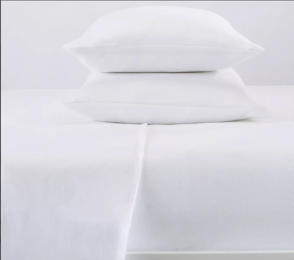 Bibb Home 4 Piece Printed or Solid Heavyweight Flannel Sheet Set