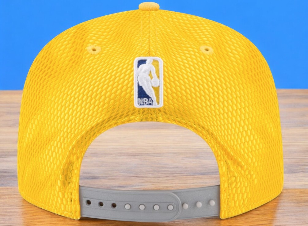 Men's New Era NBA Golden State Warriors On-Court 950 Snapback - Yellow