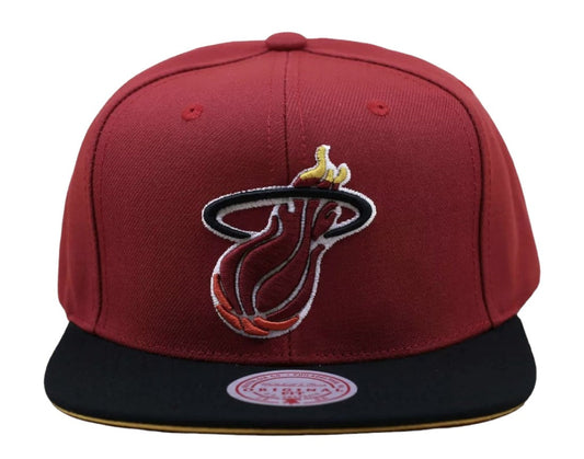 Mitchell & Ness Men's NBA Core Basic Snapback Hwc Heat Snapback Caps