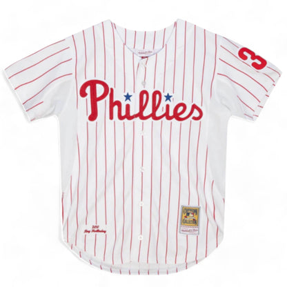 Mitchell & Ness Men's MLB Authentic Jersey Phillies 2010 Roy Halladay Jerseys