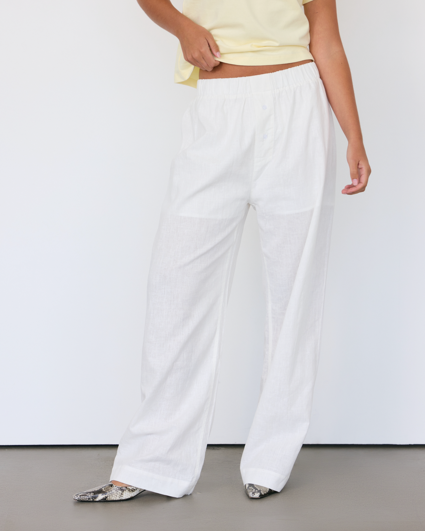 Linen Relaxed Pants