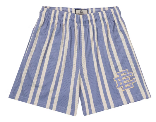 Violet Blue/Antique White Stripe-