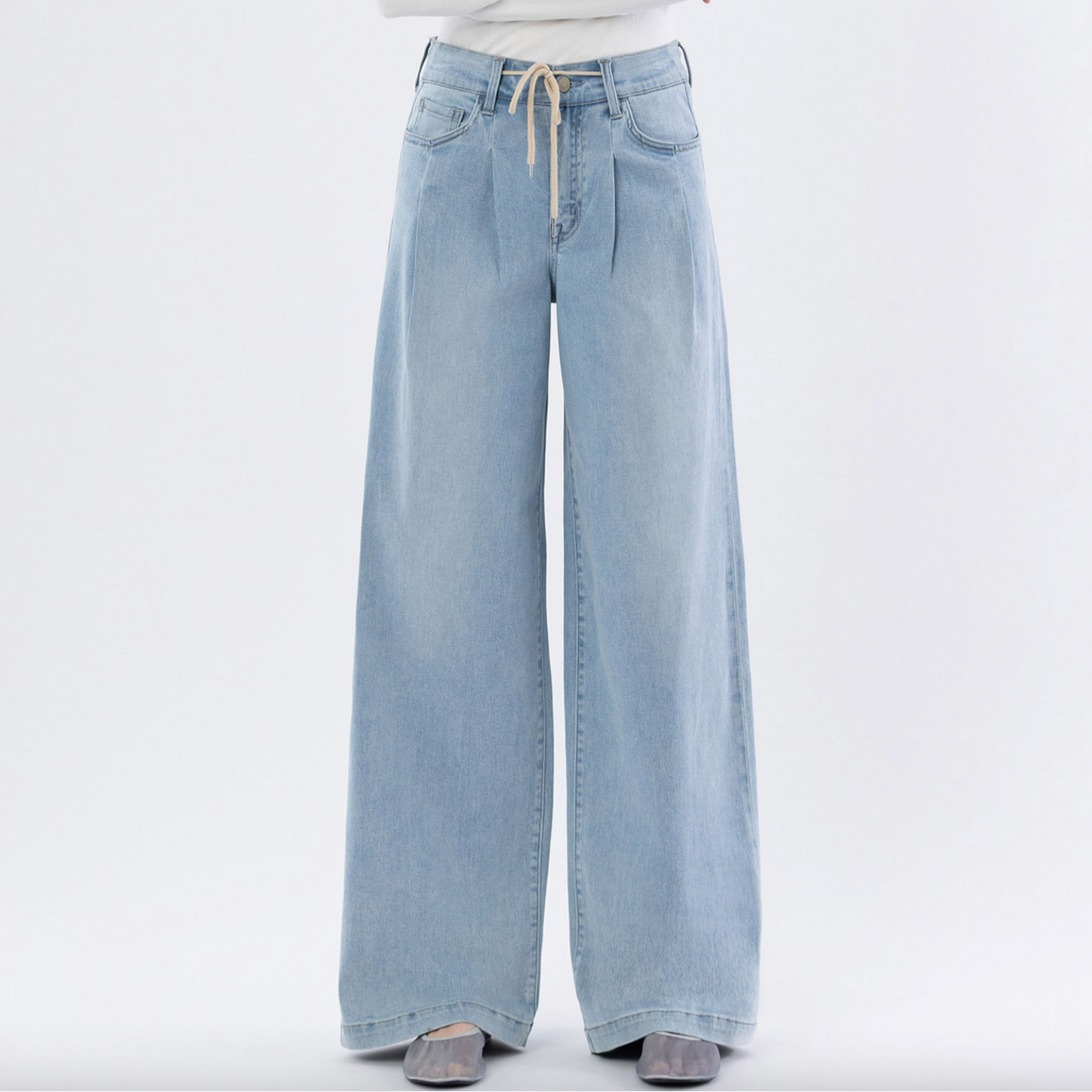 Rowen Wide Leg Jeans - Flying Monkey
