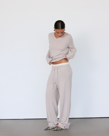 Tove Layered Cashmere Pant