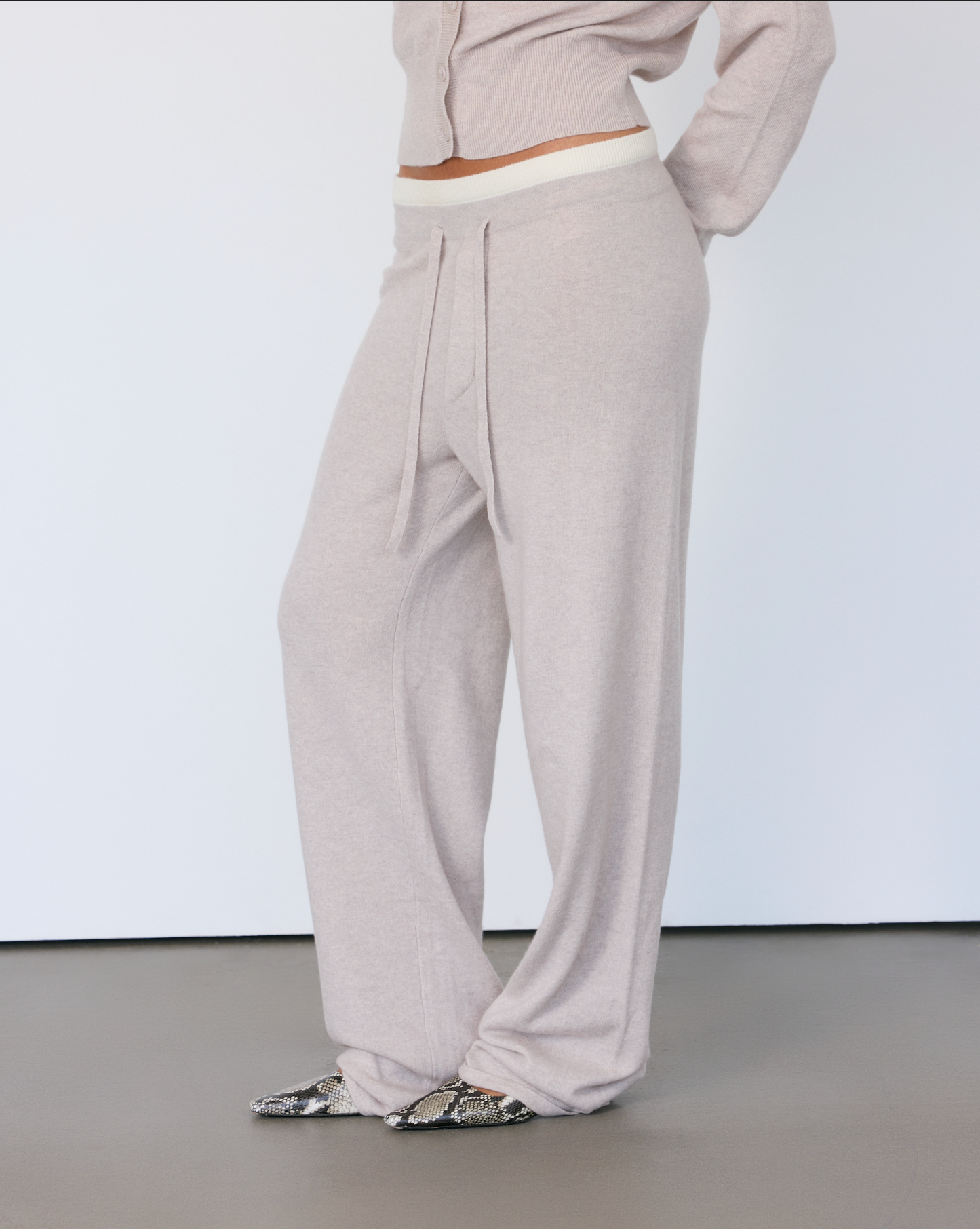 Tove Layered Cashmere Pant