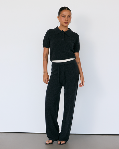 Tove Short Sleeve Cashmere Polo