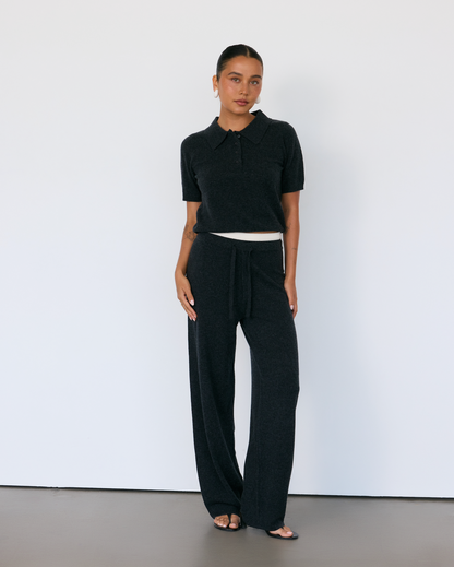 Tove Short Sleeve Cashmere Polo