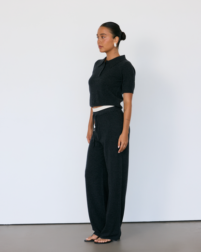 Tove Short Sleeve Cashmere Polo